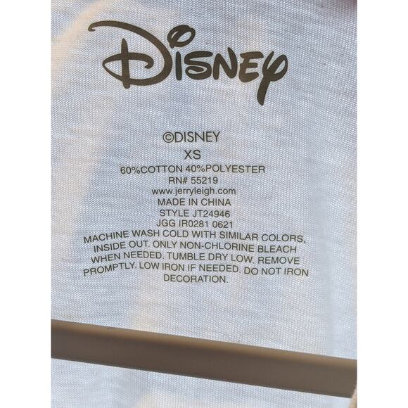 Disney Aristocats Short Sleeve Graphic TShirt XS White Casual Pullover Crew Tee‎ - Picture 4 of 6
